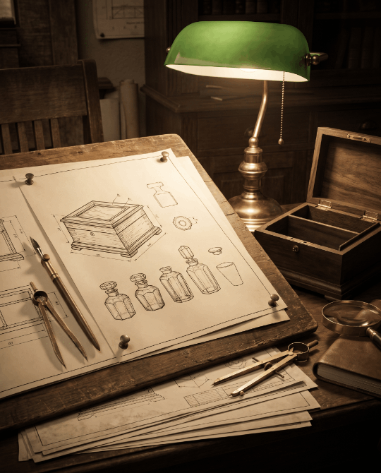 Illustration · L'écrin Specimen entre en image