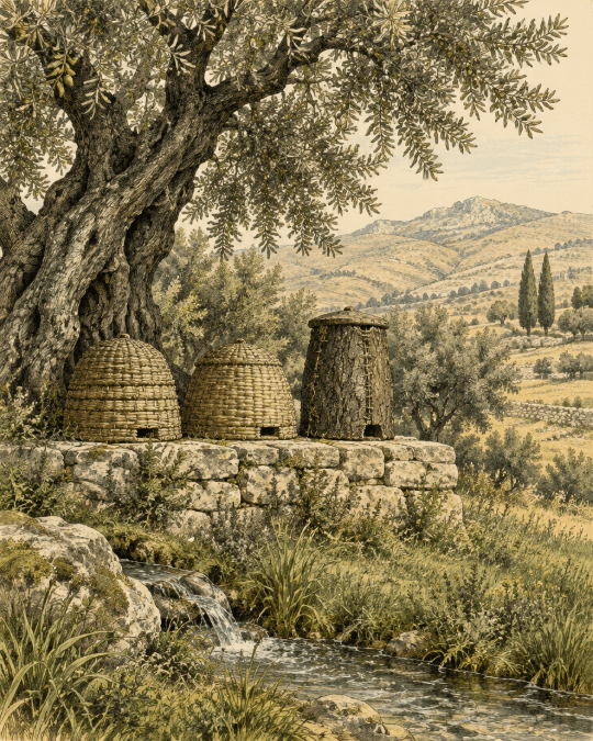 Illustration · Le traité caché du poète